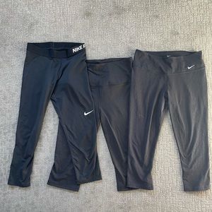 Leggings + Sports bras (set of 3 each)